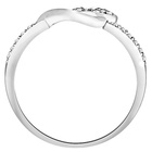 Pierścionek Kształt Serca Białe Złoto Zaręczynowy