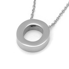 Naszyjnik Literka O Stal Szlachetna