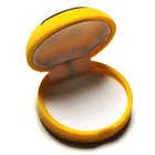 Pudełko na Biżuterię Żółta Buzia