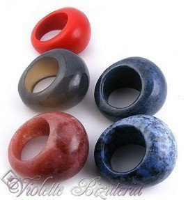 Pierścionek marmurowy 001