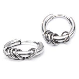 Kolczyki Kółka ze Stali Szlachetnej