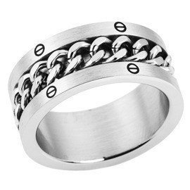 Obrączka Pleciona ze Stali Szlachetnej