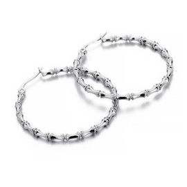 Kolczyki Koła ze Stali Szlachetnej