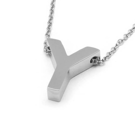 Naszyjnik Literka Y Stal Szlachetna