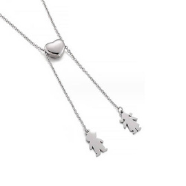 Naszyjnik Chłopiec i Dziewczyna Stal Szlachetna