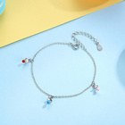 Bransoletka Srebrna ze Smoczkami