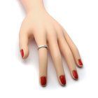 Srebrny Pierścionek Obrączka