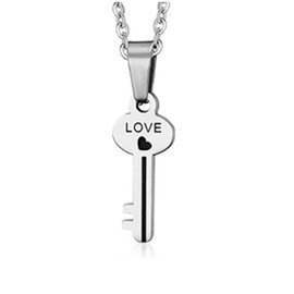 Naszyjnik z Kluczykiem Stal Szlachetna