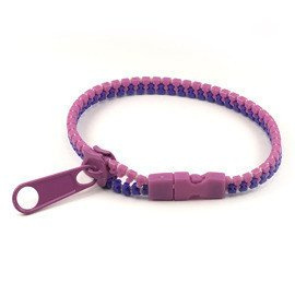 Bransoletka Zamek Błyskawiczny Plastikowa