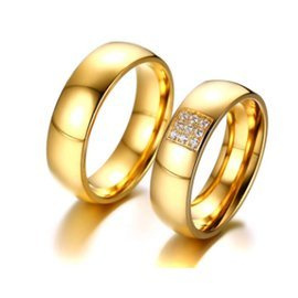 Komplet Obrączek Dla Pary Stal Szlachetna