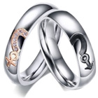 Obrączka ze Stali Szlachetnej dla Kobiety