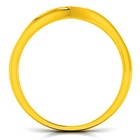 Złota Obrączka Wysadzana Brylantami