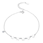 Bransoletka Srebrna z Gwiazdkami