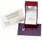 Złoty Pierścionek Zaręczynowy z Brylantami