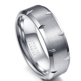 Damsko Męska Obrączka z Wolframu
