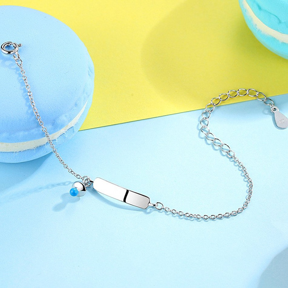 Bransoletka Srebrna Smoczek