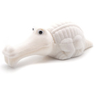 Pudełko na Biżuterię Biały Krokodyl