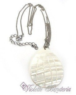 Posrebrzany naszyjnik  N116