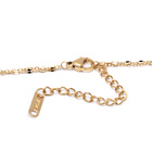 Złoty Naszyjnik Gwiazdki Stal Szlachetna