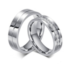 Komplet Obrączek Dla Pary Stal Szlachetna