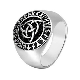 Sygnet Damsko Męski Stal Szlachetna